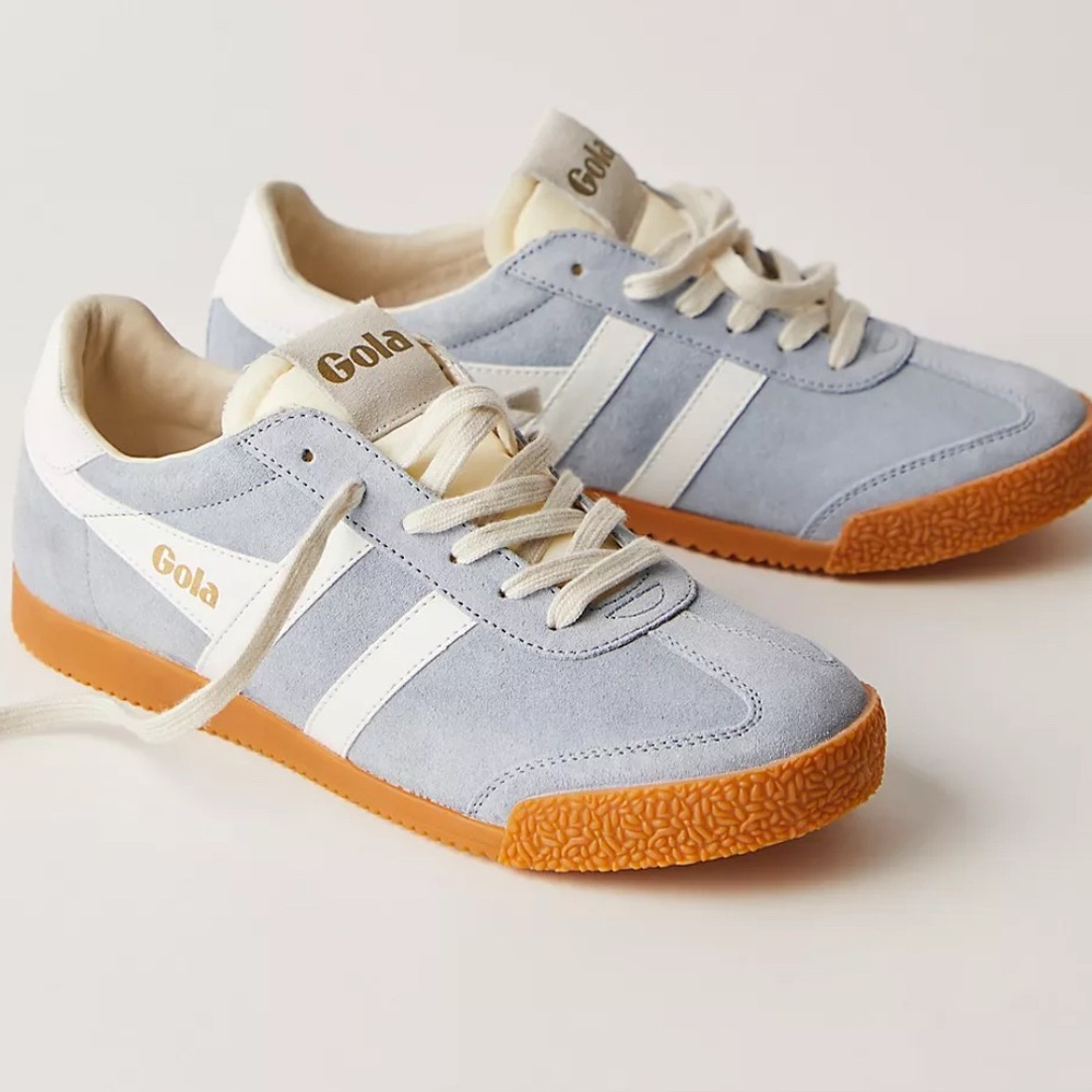 Gola womens elan baby blue and white. Size 8.5